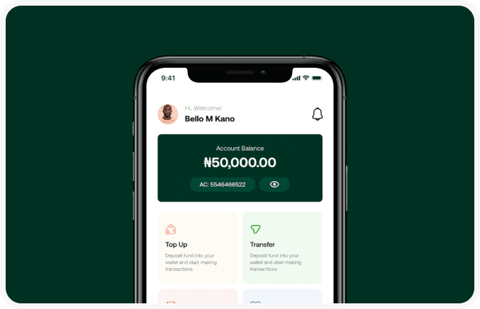 One app for all your banking needs
